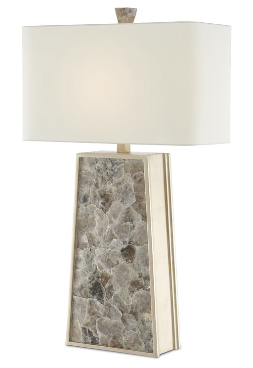 Currey and Company - 6000-0429 - Table Lamp - Light Mica/Silver Leaf