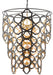 Currey and Company - 9000-0381 - Nine Light Chandelier - Bronze Gold/Gold Leaf