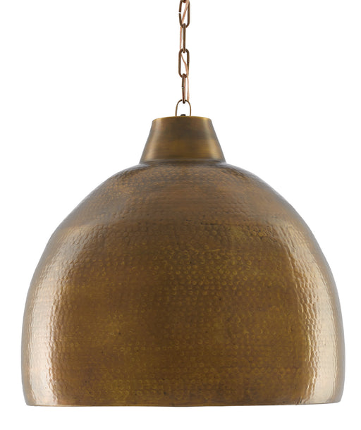 Currey and Company - 9000-0425 - One Light Pendant - Vintage Brass