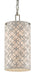 Currey and Company - 9000-0490 - One Light Pendant - Pearl/Antique Silver Leaf
