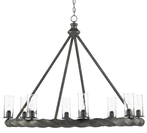 Currey and Company - 9000-0511 - Eight Light Chandelier - Light MolE