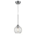 DVI Lighting - DVP34721CH-CL - One Light Mini-Pendant - Andromeda - Chrome with Clear Glass
