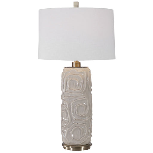 Uttermost - 26379-1 - One Light Table Lamp - Zade - Brushed Nickel