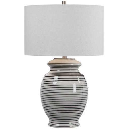 Uttermost - 26383-1 - One Light Table Lamp - Marisa - Brushed Nickel
