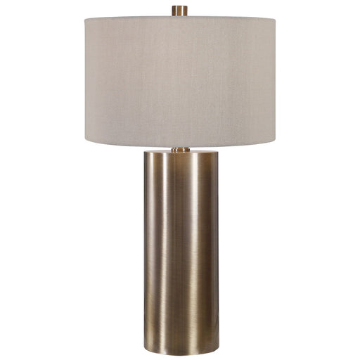 Uttermost - 26384-1 - One Light Table Lamp - Taria - Antiqued Brushed Brass