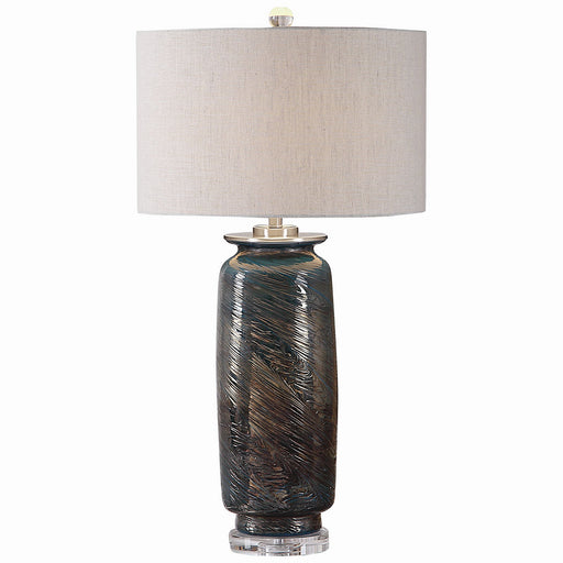 Uttermost - 27919 - One Light Table Lamp - Olesya - Brushed Nickel