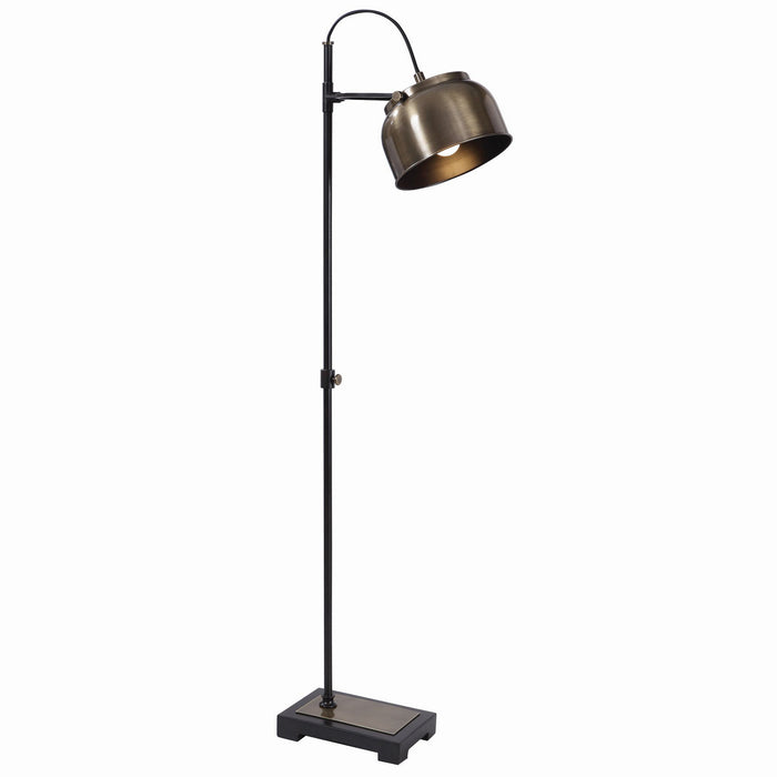 Uttermost - 28200-1 - One Light Floor Lamp - Bessemer - Antique Brass