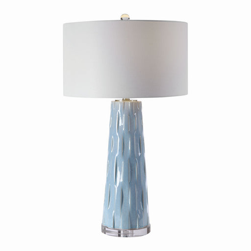 Uttermost - 28269 - One Light Table Lamp - Brienne - Brushed Nickel