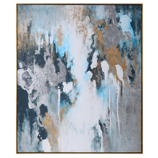 Uttermost - 36058 - Hand Painted Canvas - Stormy - Gold Leaf