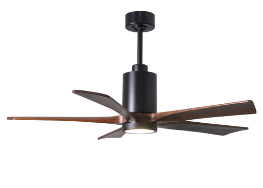 Matthews Fan Company - PA5-BK-WA-52 - 52``Ceiling Fan - Patricia - Matte Black