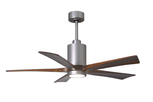 Matthews Fan Company - PA5-BN-WA-52 - 52``Ceiling Fan - Patricia - Brushed Nickel