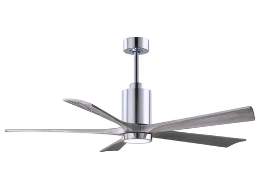 Matthews Fan Company - PA5-CR-BW-60 - 60``Ceiling Fan - Patricia - Polished Chrome