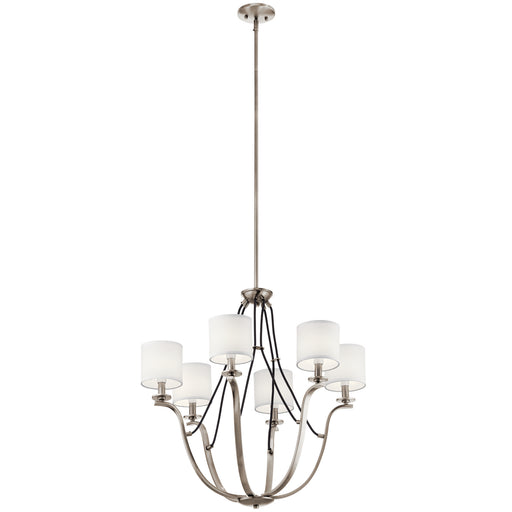 Kichler - 43532CLP - Six Light Chandelier - Thisbe - Classic Pewter