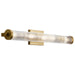 Kichler - 45650NBR - Five Light Linear Bath - Azores - Natural Brass