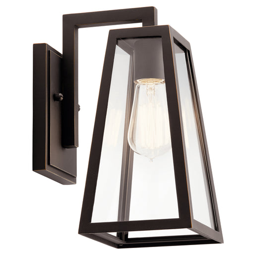 Kichler - 49330RZ - One Light Outdoor Wall Mount - Delison - Rubbed Bronze
