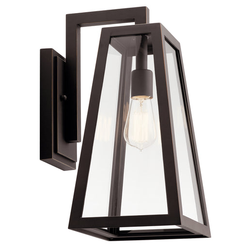 Kichler - 49332RZ - One Light Outdoor Wall Mount - Delison - Rubbed Bronze