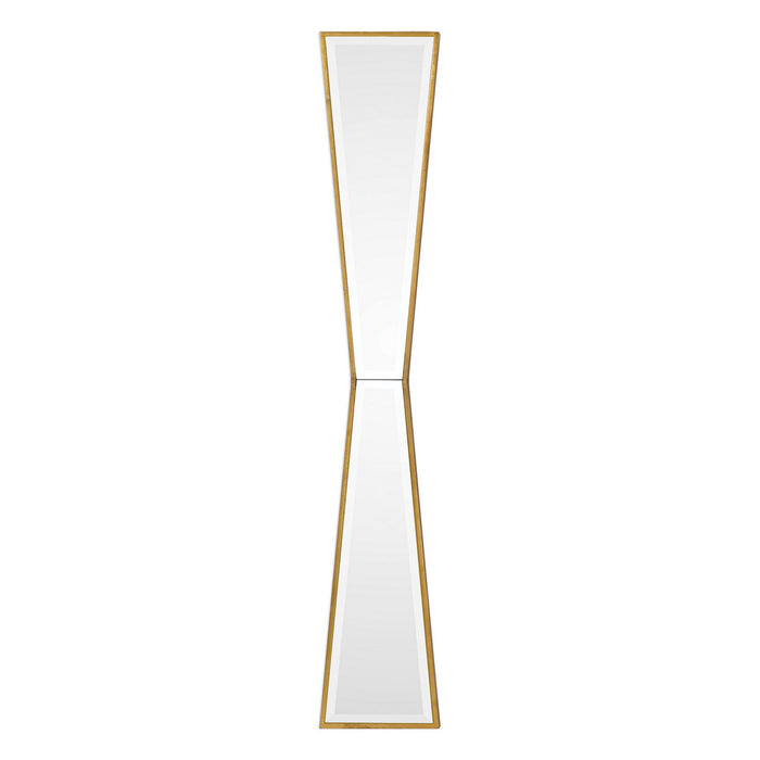 Uttermost - 09381 - Mirror - Corbata - Antiqued Gold Leaf