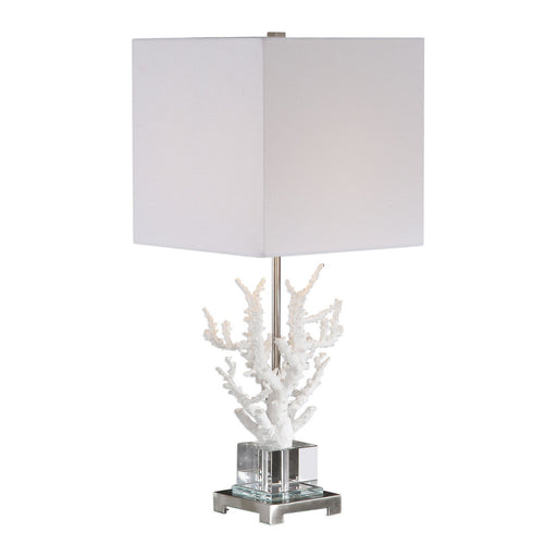 Uttermost - 29679-1 - One Light Table Lamp - Corallo - Polished Nickel