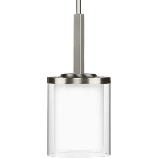 Progress Lighting - P500192-009 - One Light Mini Pendant - Mast - Brushed Nickel