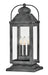 Hinkley - 1857DZ - Three Light Outdoor Lantern - Anchorage - Aged Zinc