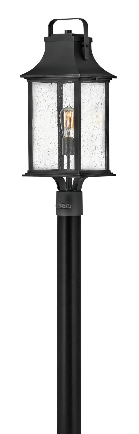 Hinkley - 2391TK - One Light Outdoor Lantern - Grant - Textured Black