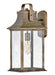 Hinkley - 2395BU - One Light Outdoor Lantern - Grant - Burnished Bronze