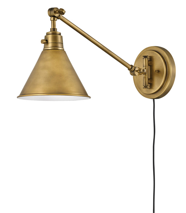 Hinkley - 3690HB - One Light Wall Sconce - Arti - Heritage Brass