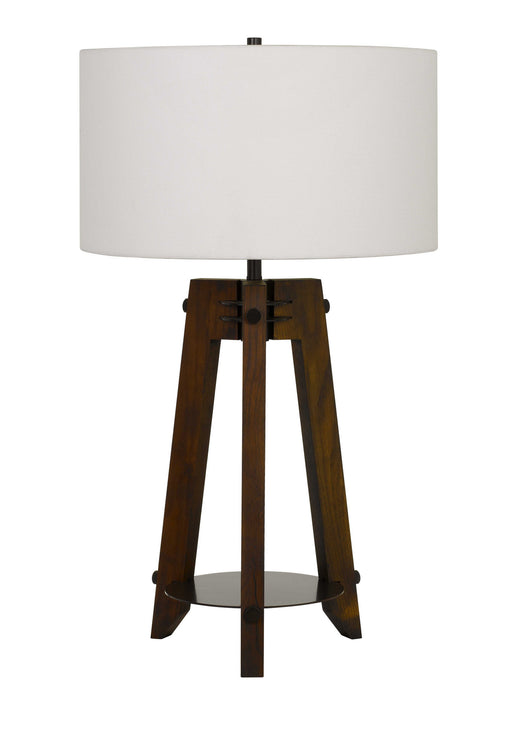 Cal Lighting - BO-2833TB - One Light Table Lamp - Bilzen - Walnut