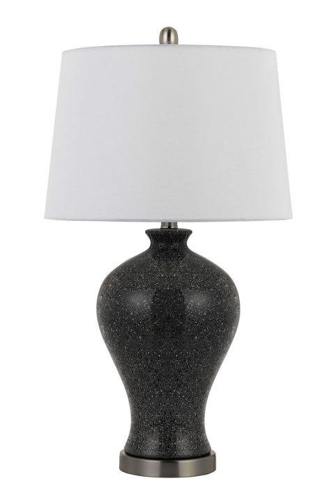 Cal Lighting - BO-2848TB-2 - Two Light Table Lamp - Megara - Marble