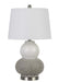 Cal Lighting - BO-2849TB-2 - Two Light Table Lamp - Aigio - Grey