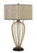 Cal Lighting - BO-2859TB - Two Light Table Lamp - Laval - Antique Brass/Black
