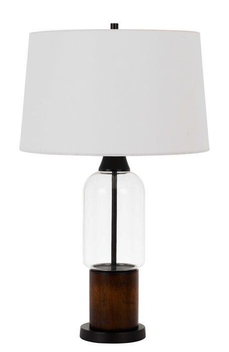 Cal Lighting - BO-2862TB - One Light Table Lamp - Bron - Wood