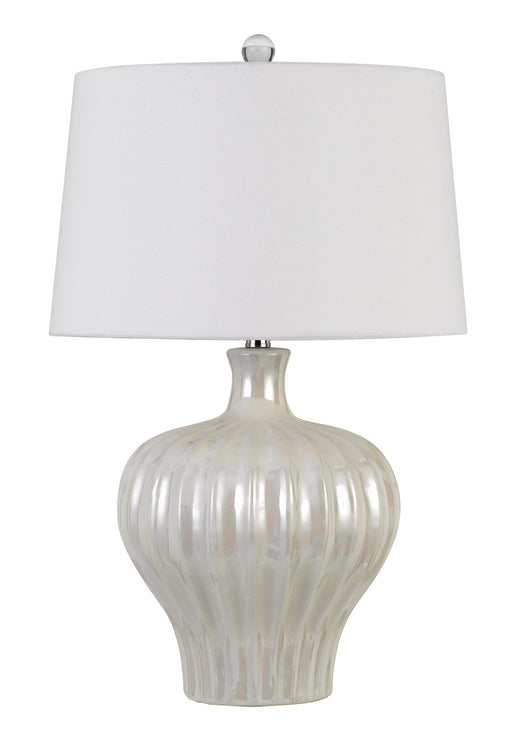 Cal Lighting - BO-2879TB - One Light Table Lamp - Afragola - Pearl