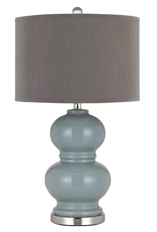 Cal Lighting - BO-2884TB-2-BLU - Two Light Table Lamp - Bergamo - Slate Blue