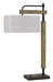 Cal Lighting - BO-2889DK - One Light Desk Lamp - Alloa - Brozne/Wood