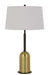 Cal Lighting - BO-2891TB - One Light Table Lamp - Rimini - Black/Antique Brass