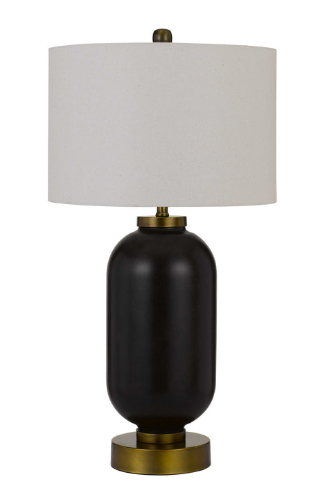 Cal Lighting - BO-2905TB-BAB - One Light Table Lamp - Sycamore - Antique Brass/Black