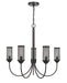 Cal Lighting - FX-3715-5 - Five Light Chandelier - Fulton - Textured Bronze