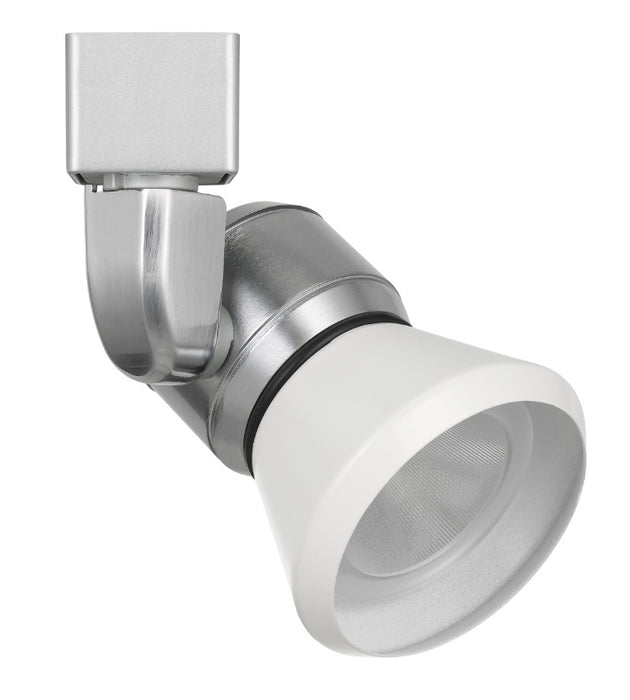 Cal Lighting - HT-888BS-CONEWH - LED Track Fixture - Led Track Fixture - Brushed Steel