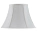 Cal Lighting - SH-8104/18-WH - Shade - Piped Scallop Bell - White