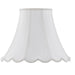 Cal Lighting - SH-8105/18-WH - Shade - Piped Scallop Bell - White