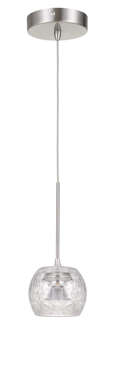 Cal Lighting - UP-1122 - LED Pendant - Ithaca - Brushed Steel