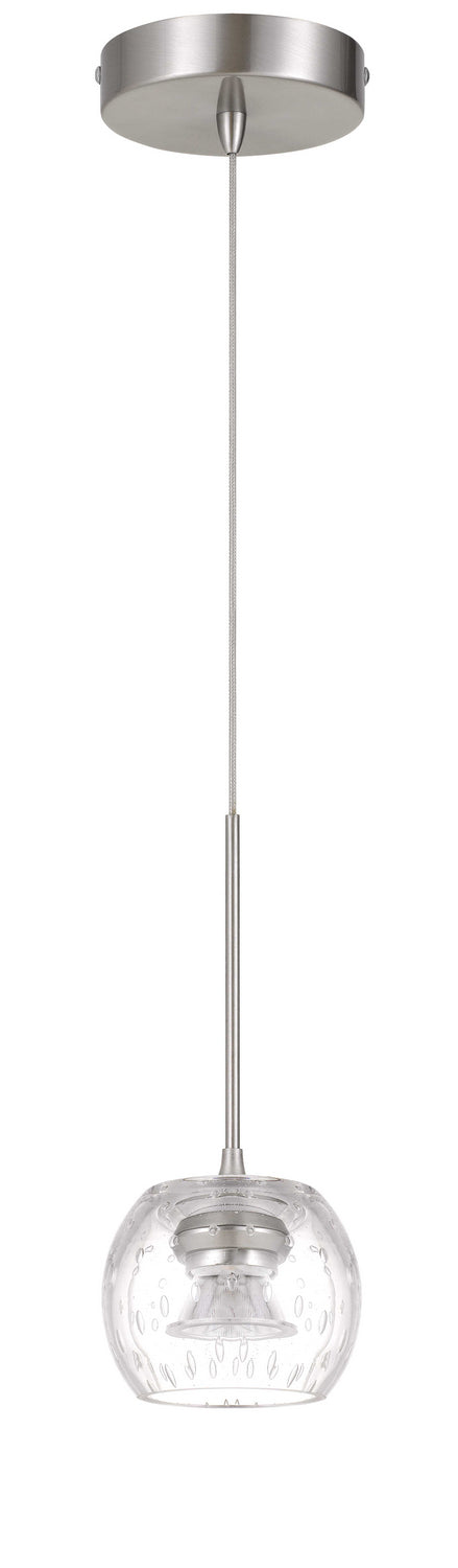 Cal Lighting - UP-1123 - LED Pendant - Ithaca - Brushed Steel