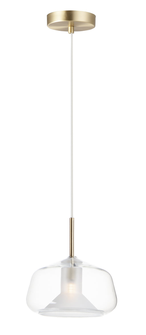 ET2 - E10042-18SBR - LED Pendant - Deuce - Satin Brass
