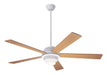 Modern Fan Co - SOL-GW-52-MP-472-002 - 52``Ceiling Fan - Solus - Gloss White