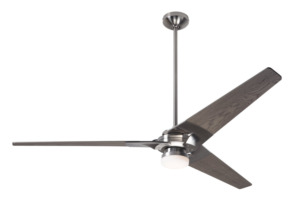 Modern Fan Co - TOR-BN-62-GY-271-002 - 62``Ceiling Fan - Torsion - Bright Nickel