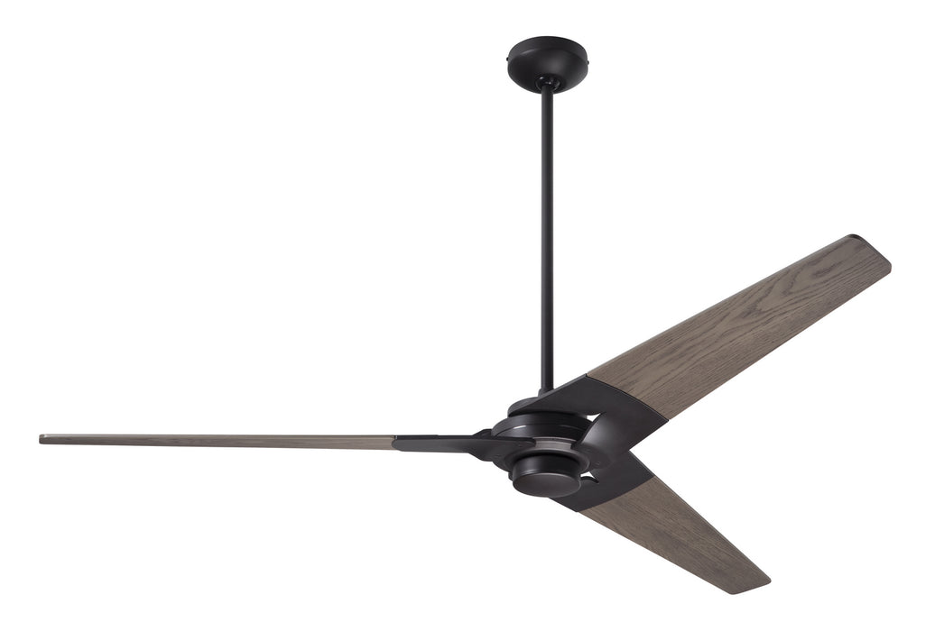 Modern Fan Co - TOR-DB-62-GY-NL-002 - 62``Ceiling Fan - Torsion - Dark Bronze