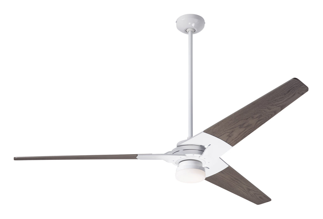 Modern Fan Co - TOR-GW-62-GY-271-002 - 62``Ceiling Fan - Torsion - Gloss White