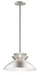 Maxim - 11359WTBP - One Light Pendant - Nordic - Brushed Platinum