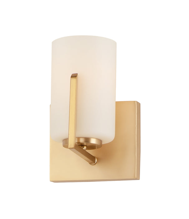 Maxim - 21281SWSBR - One Light Wall Sconce - Dart - Satin Brass